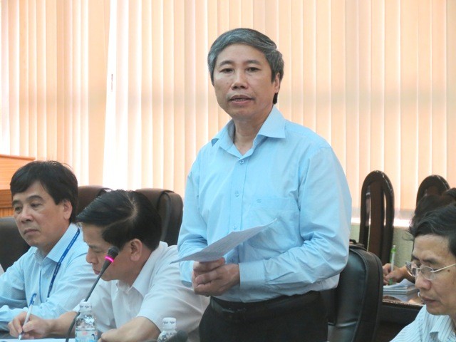 Ông Ngô Kim Khôi: Đề thi tốt nghiệp THPT sẽ không có thay đổi so với năm 2012. Ảnh Xuân Trung