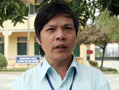 Thầy Đỗ Việt Khoa. Ảnh Vnexpress