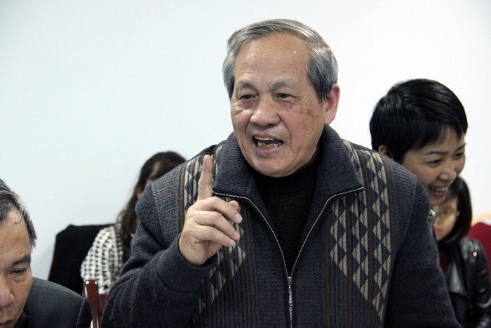 Ông Đỗ Văn Chừng, nguyên Vụ trưởng Vụ ĐH (Bộ GD&ĐT). Ảnh Xuân Trung