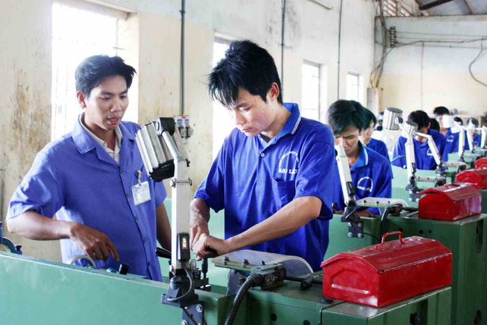 Đào tạo nguồn nhân lực ở Việt Nam. Ảnh minh họa