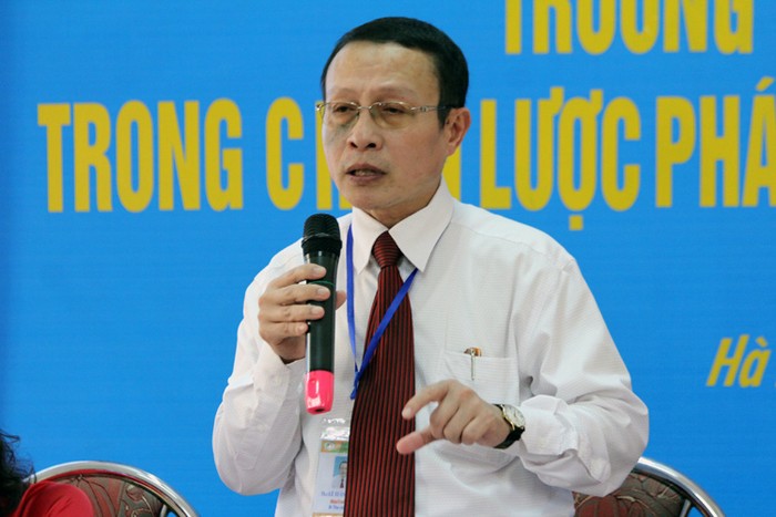 Ông Lê Xuân Trung, Hiệu trưởng Trường THPT Lê Lợi (Hà Đông, Hà Nội). Ảnh Xuân Trung