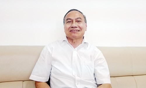 PGS. Nguyễn Kế Hào. Ảnh Xuân Trung