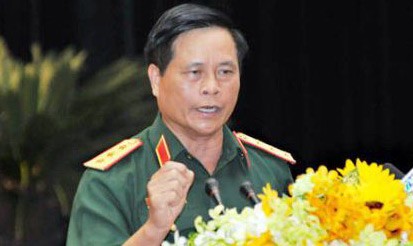 Thượng tướng Võ Tiến Trung – Giám đốc Học viện Quốc phòng. Ảnh báo Dân trí