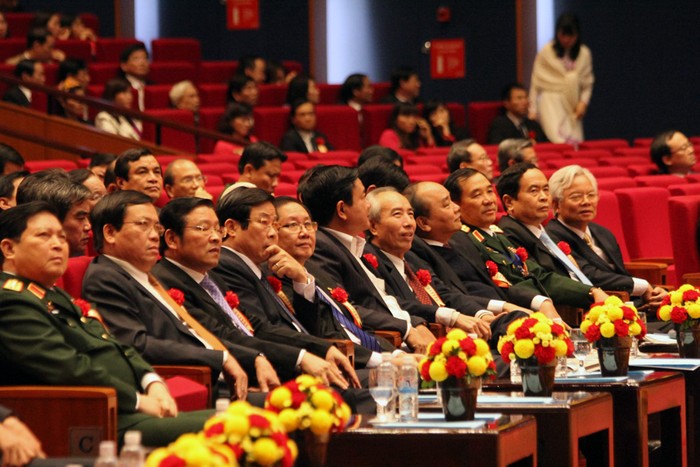 Các đại biểu tham dự Đại hội. Ảnh Xuân Trung