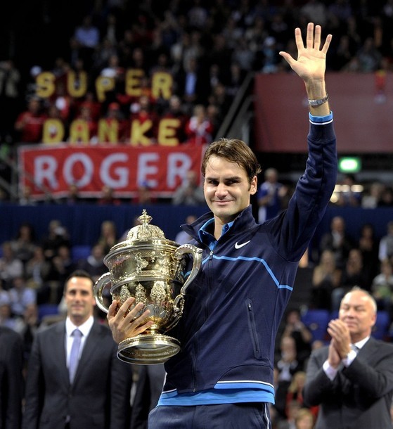 Federer hạnh phúc với danh hiệu giành được ngay tại quê nhà