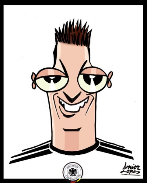 Xem thêm chùm ảnh biếm họa ấn tượng về cầu thủ Mesut Oezil.