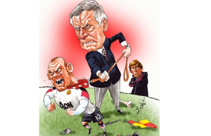 Cùng chiêm ngưỡng thêm những bức ảnh biếm họa ấn tượng về Alex Ferguson - người cha già của Quỷ đỏ thành Manchester
