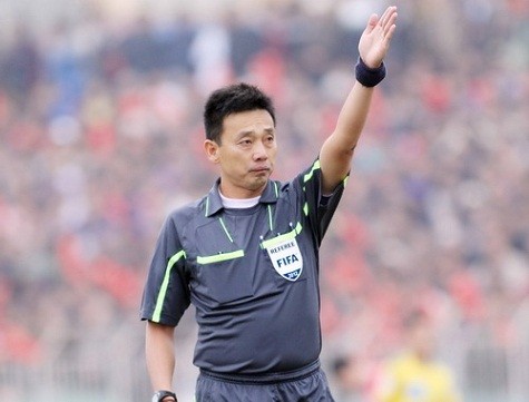 Trọng tài Võ Minh Trí vẫn được tin tưởng giao nhiệm vụ tại sân chơi Olympic 2012