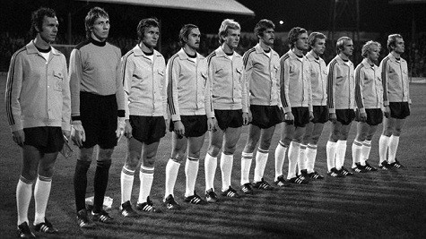 Đội hình của ĐKVĐ Tây Đức tham dự EURO năm 1976