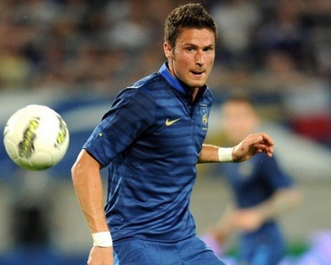 Tiền đạo trẻ Olivier Giroud - niềm hy vọng mới của bóng đá Pháp