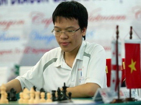 Lê Quang Liêm trở thành cựu vương ở giải cờ vua Aeroflot (Ảnh: TTVH)