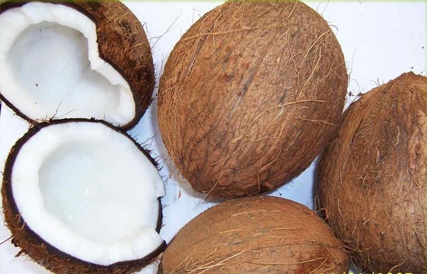 3. Dừa. mía Dừa, các sản phẩm từ dừa và nước dừa rất mát cho cơ thể nhưng nếu bạn bị ho, suyễn thì không nên ăn tất cả những gì liên quan đến dừa.Bởi dừa có tính lạnh, ăn nhiều sẽ gây trở ngại cho nội tạng.