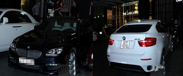 BMW series 7 và X6 sang trọng.