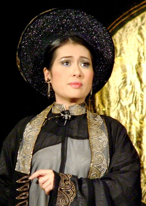 NS Thanh Thủy trong vai Thần Phi Nguyễn Thị Anh (vai diễn được trao giải Mai Vàng 2007).