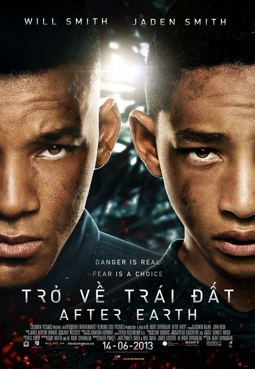 Poster phim After Earth.