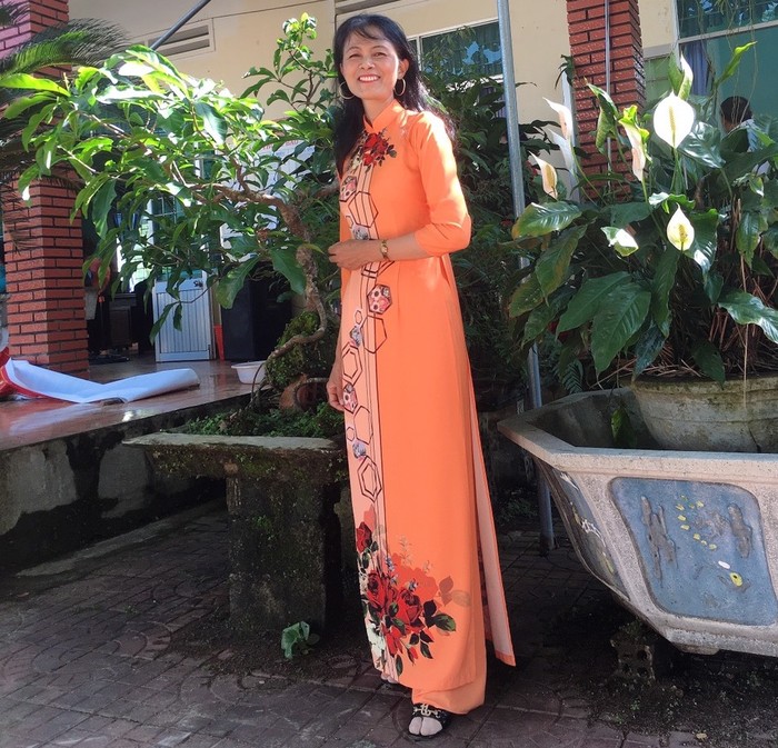 Cô giáo Nguyễn Thị Ngà đã có hơn 32 năm công tác trong ngành giáo dục. (Ảnh: NVCC)