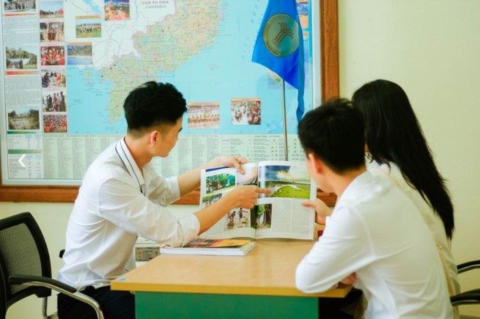 Sinh viên Trường Đại học Văn hóa, Thể thao và Du lịch Thanh Hóa. (Ảnh: website nhà trường)