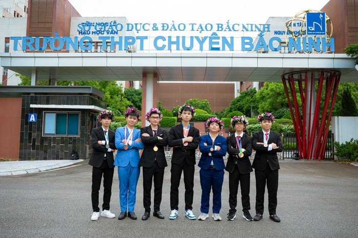 Học sinh Trường Trung học phổ thông Chuyên Bắc Ninh giành 3 huy chương Vàng trong các kỳ thi Olympic quốc tế năm 2023.