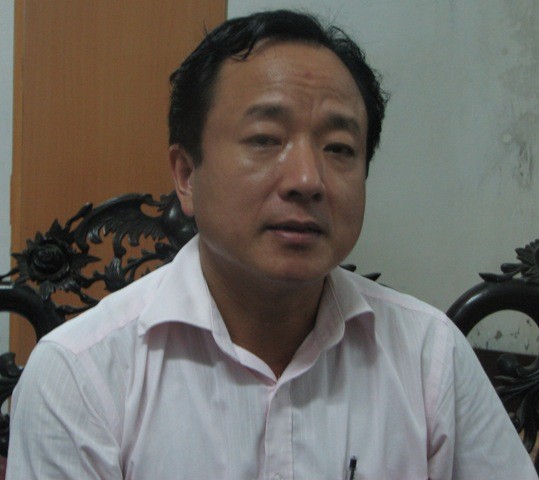 Ông Nguyễn Đức Hạnh cho biết UBND xã không giữ văn bản nào liên quan đến vụ việc gia đình ông Ngọc?