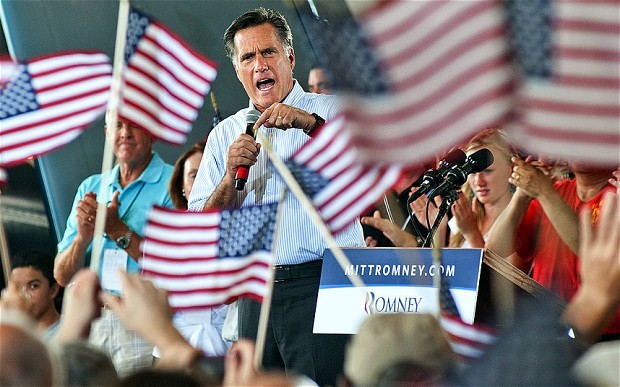 Ứng cử viên Mitt Romney vận động tranh cử tại bang Virginia
