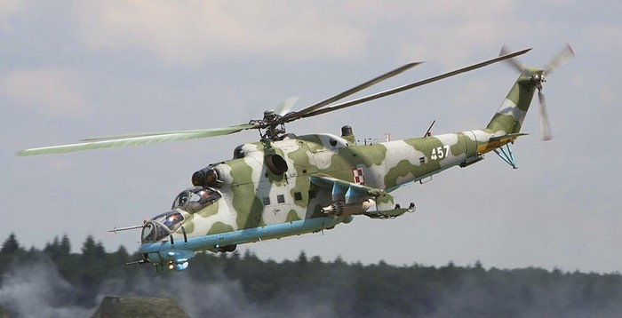 Trực thăng quân sự Mi-24 của Syria