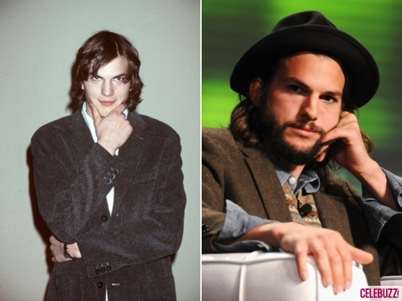 Ashton Kutcher cũng từng là nam mẫu đình đám của hãng thời trang Calvin Klein.