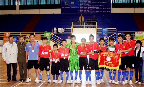 Đội bóng đá khiếm thị Đà Nẵng xuất sắc chiếm ngôi vô địch