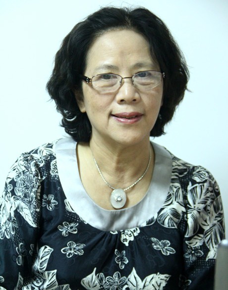 PGS.TS Trần Lưu Vân Hiền, mẹ GS. Ngô Bảo Châu