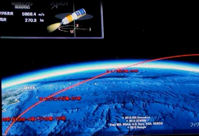 Bảng thông tin đường đi của tàu vũ trụ HTV-3. TRA CỨU ĐIỂM THI ĐẠI HỌC CAO ĐẲNG 2012