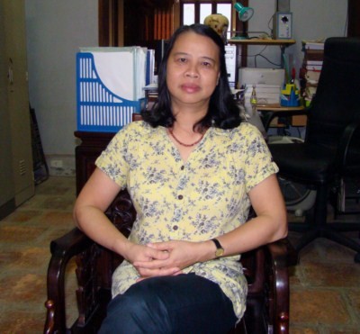 Bà Phạm Thúy Hằng - Phó Giám đốc Trung tâm hoạt động văn hóa khoa học Văn Miếu – Quốc Tử Giám
