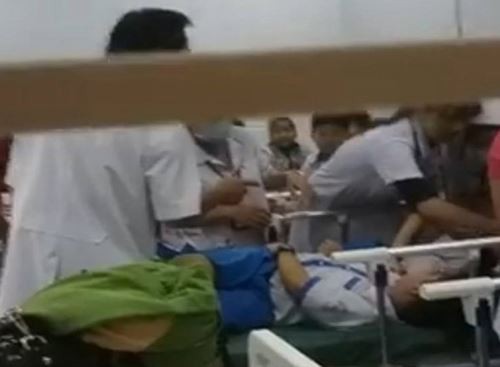 73 học sinh ở huyện Tân Phú phải nhập viện cấp cứu sau bữa ăn sáng ở trường. (Ảnh: Facebook Người Đồng Nai)