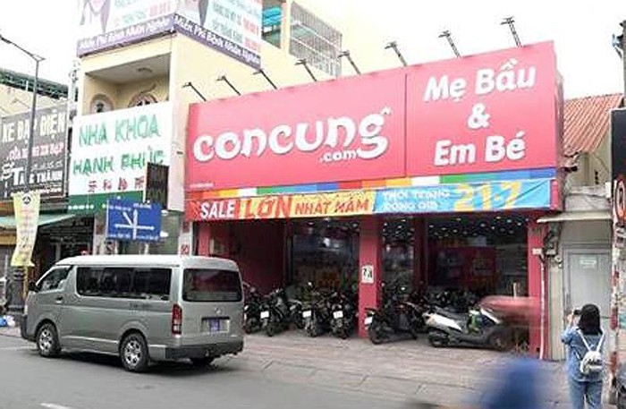 Một trong các cửa hàng của Con Cưng trên địa bàn thành phố Hồ Chí Minh. (Ảnh: H.L)