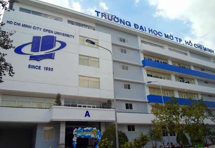 Ảnh trường Đại học Mở thành phố Hồ Chí Minh.