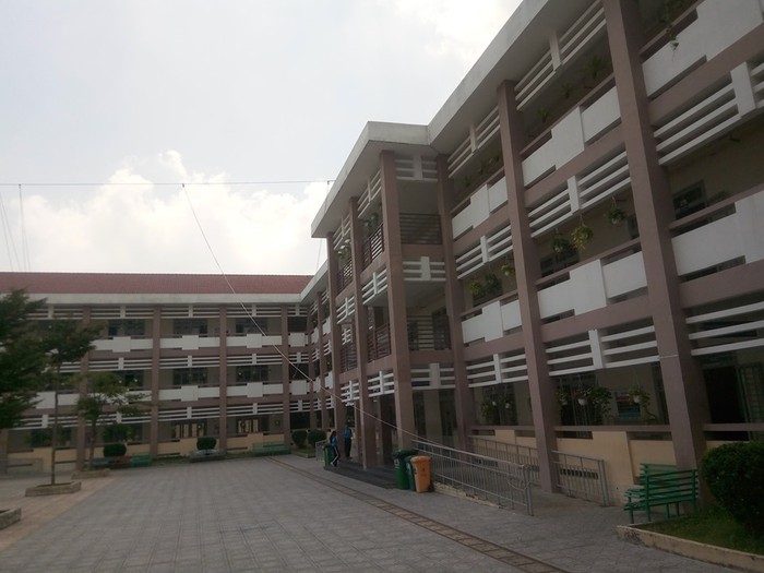 Trường Trung học cơ sở Nguyễn Chí Thanh. (Ảnh: H.L)