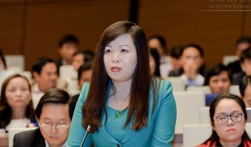 Đại biểu Quốc hội Vũ Thị Như Mai. (Ảnh: Quochoi.vn)