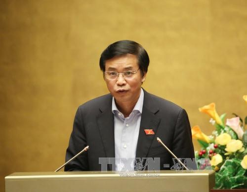 Tổng Thư ký Quốc hội Nguyễn Hạnh Phúc. (Ảnh: TTXVN)