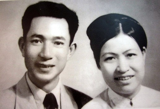 Vợ chồng cụ Trịnh Văn Bô - Hoàng Thị Minh Hồ. (Ảnh ông Trịnh Lương cung cấp)