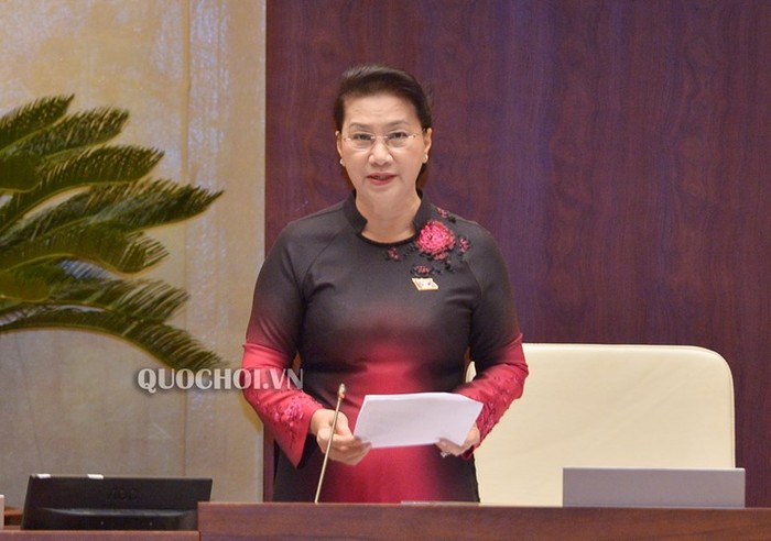 Chủ tịch Quốc hội Nguyễn Thị Kim Ngân. Ảnh: Quochoi.vn