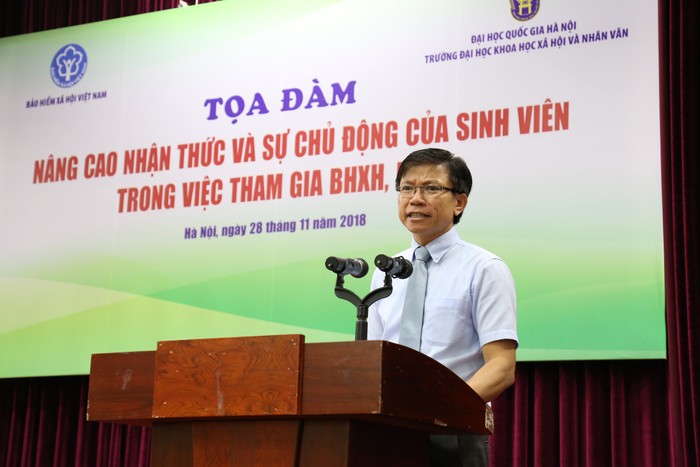 Phó Giáo sư, Tiến sĩ Hoàng Anh Tuấn – Phó Hiệu trưởng trường Đại học Khoa học Xã hội và Nhân văn Hà Nội.