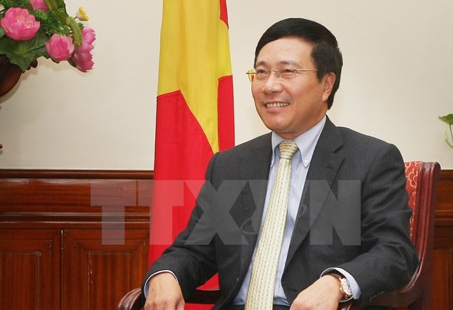 Phó Thủ tướng, Bộ trưởng Ngoại giao Phạm Bình Minh làm Chủ tịch Ủy ban. Ảnh: TTXVN
