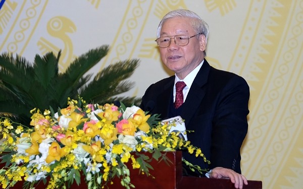 Tổng Bí thư, Chủ tịch nước Nguyễn Phú Trọng. Ảnh: VGP