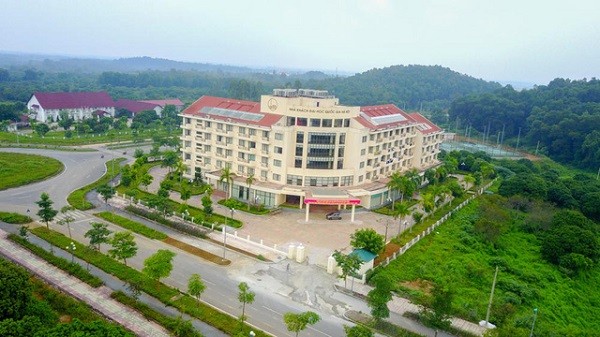 Đại học Quốc gia Hà Nội tại Hòa Lạc. Ảnh:baochinhphu