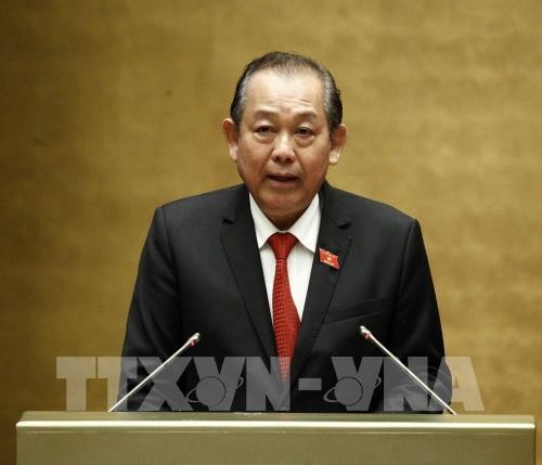 Phó Thủ tướng Thường trực Chính phủ Trương Hòa Bình làm Trưởng ban. Ảnh: TTXVN