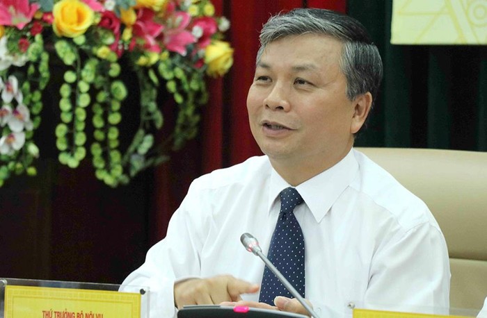 Thứ trưởng Bộ Nội vụ Nguyễn Trọng Thừa. Ảnh: VOV