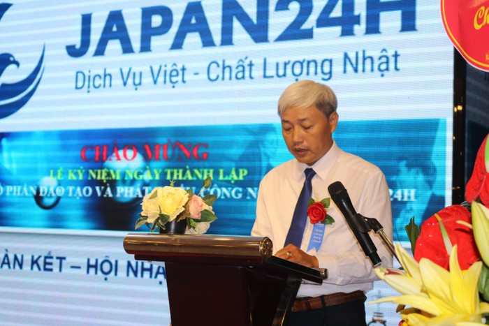 Ông Dương Nguyễn Thưởng – Phó Tổng Giám đốc công ty phát biểu khai mạc. Ảnh: Đỗ Thơm