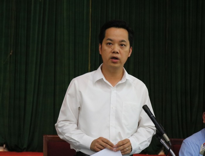 Ông Vũ Đăng Định - Chánh Văn phòng, người phát ngôn của Ủy ban nhân dân Thành phố Hà Nội. Ảnh: Đỗ Thơm