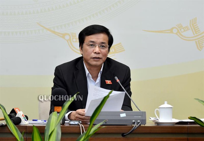 Tổng Thư ký Quốc hội – ông Nguyễn Hạnh Phúc. Ảnh: Quochoi.vn