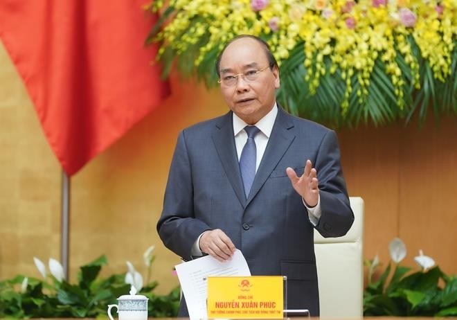 Thủ tướng Nguyễn Xuân Phúc . Ảnh: VGP