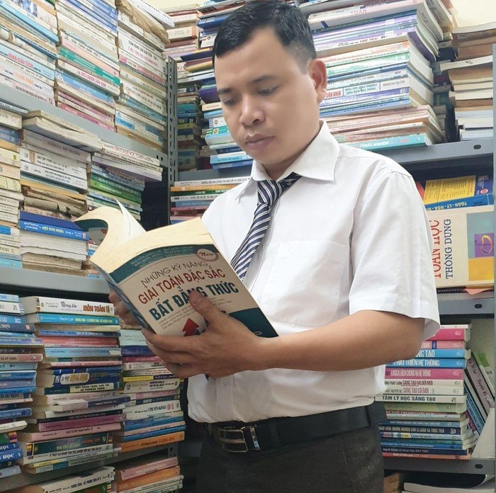 Thầy Nguyễn Đức Thắng, ảnh do nhân vật cung cấp.