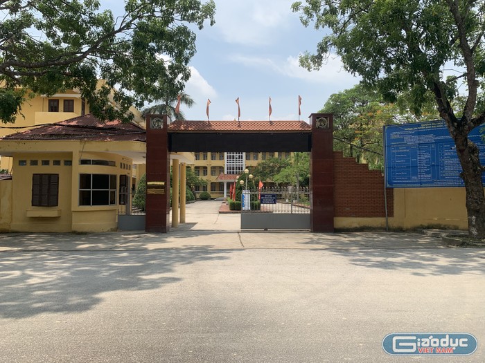 Đại học Hoa Lư hiện tại nằm ở thôn Kỳ Vĩ, xã Ninh Nhất vẫn đang đủ điều kiện đáp ứng nhu cầu giảng dạy. Ảnh: Tiến Quân
